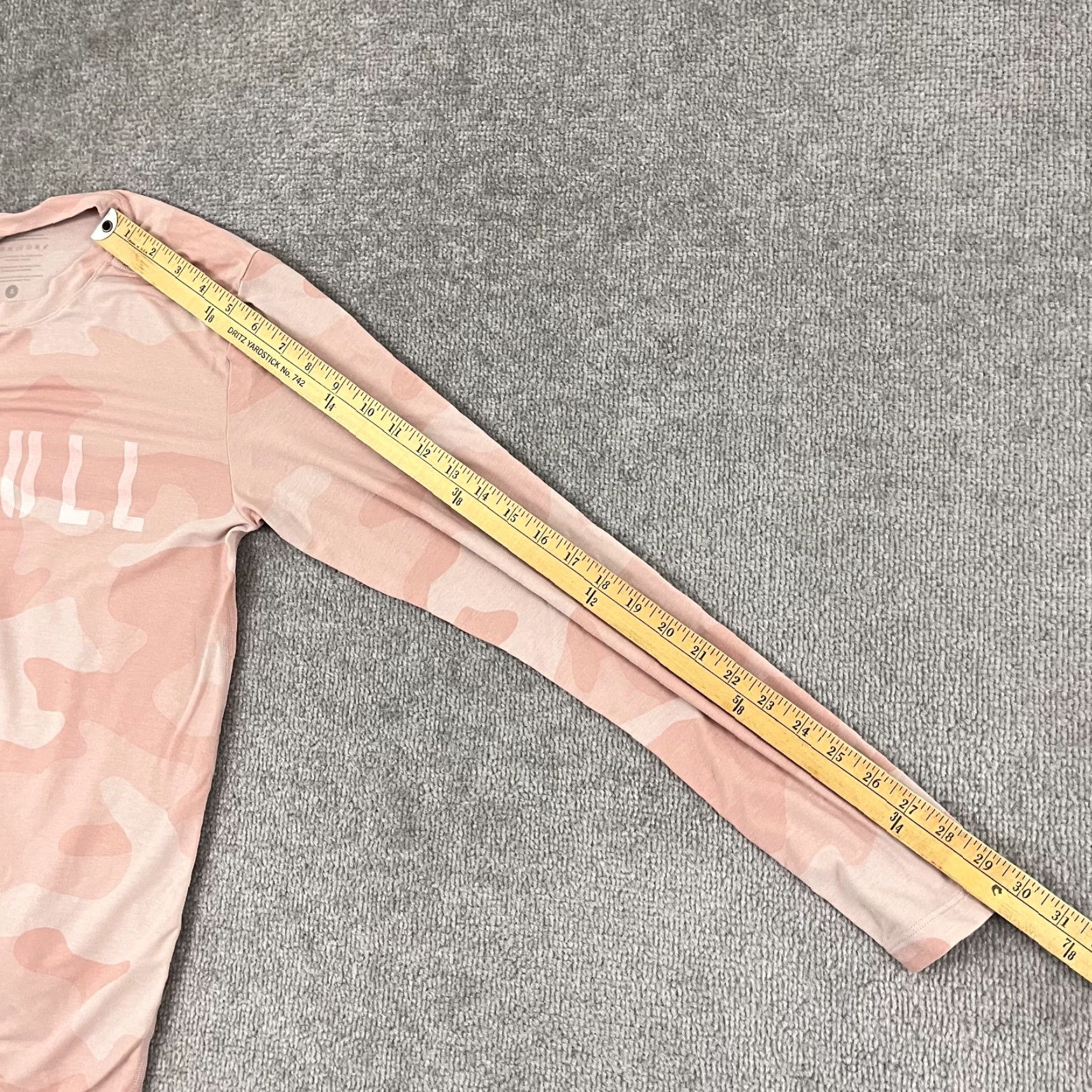 Vintage NOBULL No Bull Shirt Womens Small Pink Camo Active Workout Training Long Sleeve Shirt Size S / US 4 / IT 40 - 6 Thumbnail