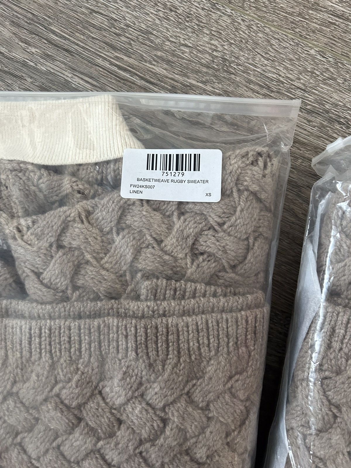 Aime Leon Dore Aime Leon Dore Basket weave knit rugby sweater Size US XS / EU 42 / 0 - 6 Thumbnail