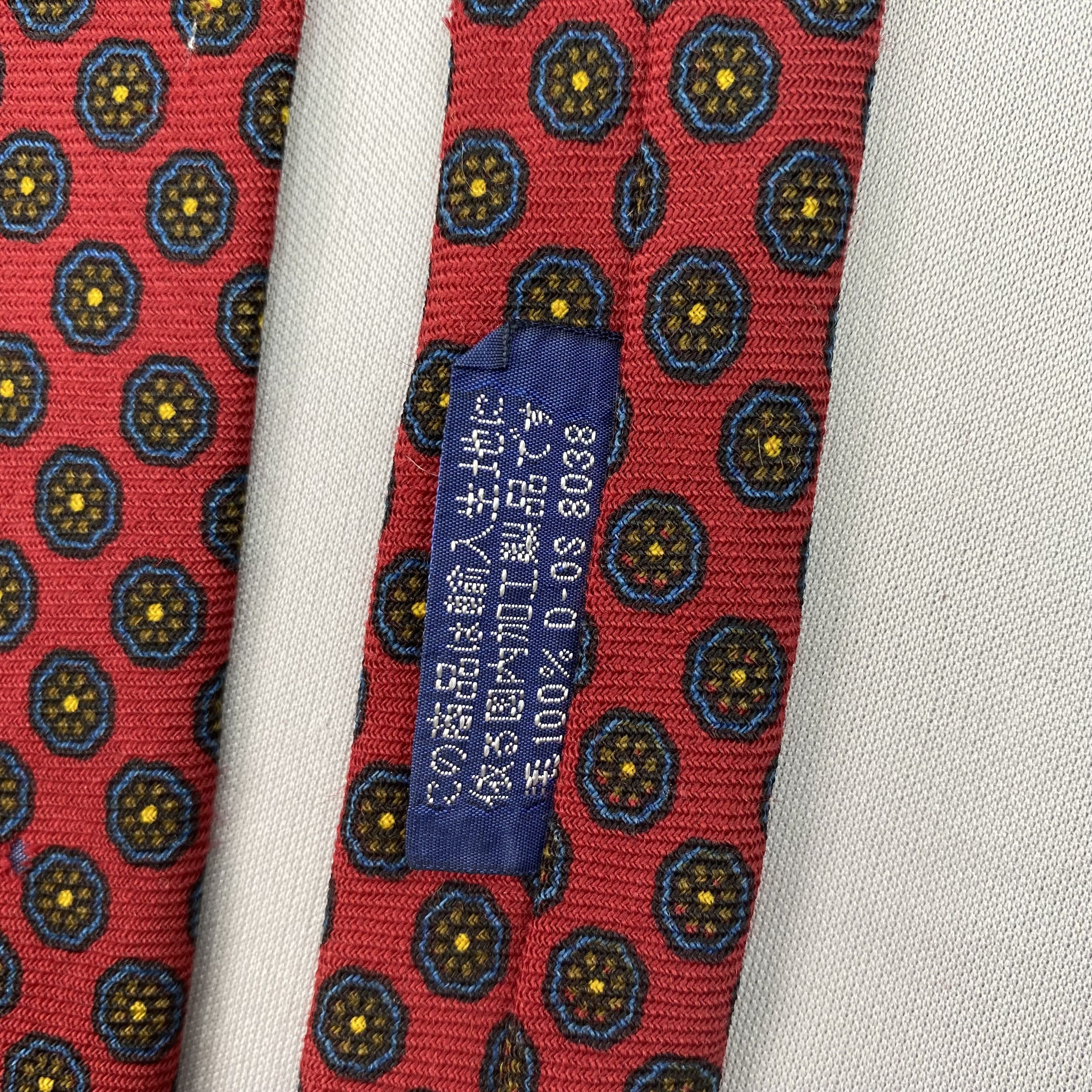 Liberty Vintage Liberty SILK Necktie Cravate Pure Silk Size ONE SIZE - 8 Thumbnail