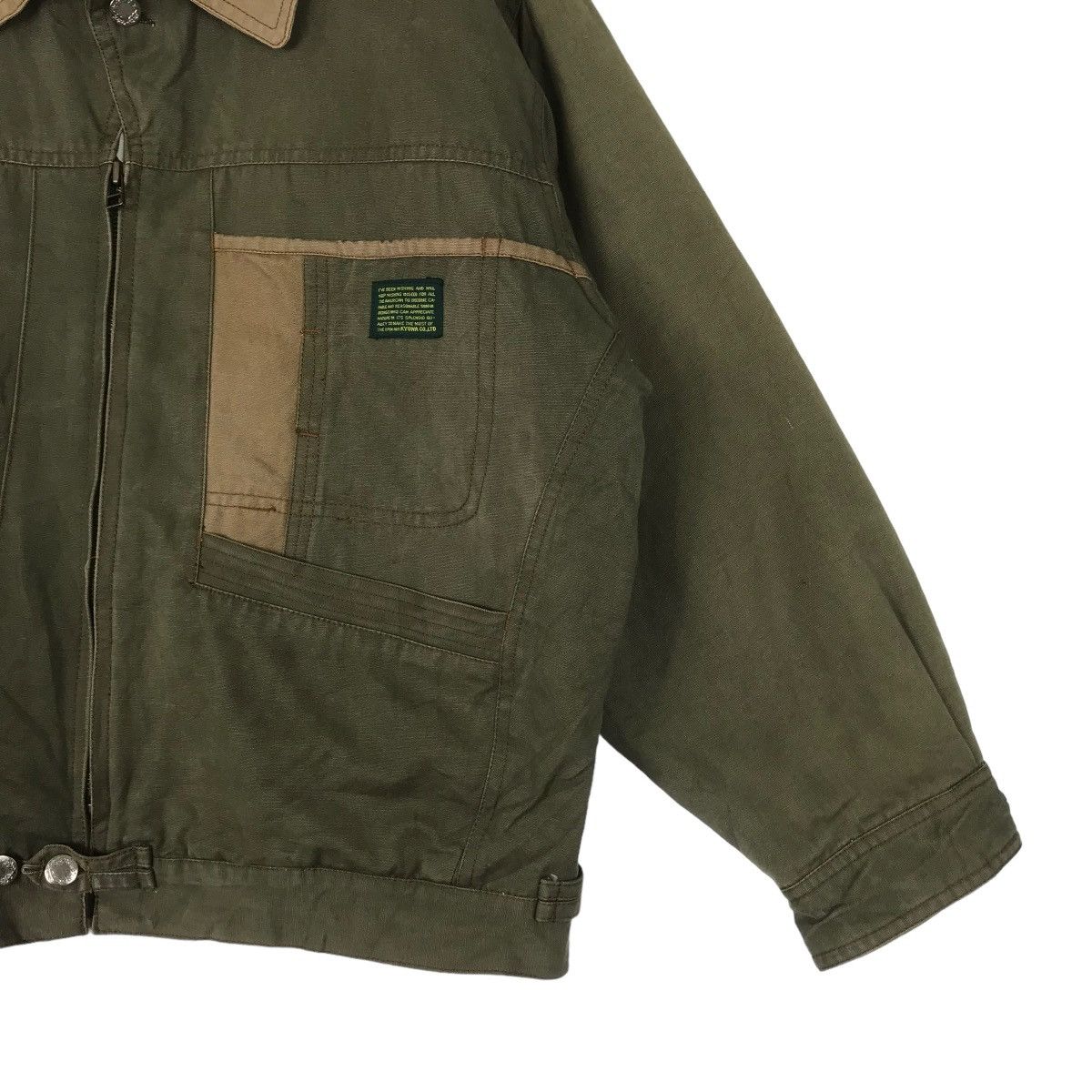 Japanese Brand 🔥 REFINED BIO SQUAD SURVIVAL MULTI POCKET BOMBER JACKET Size US M / EU 48-50 / 2 - 5 Thumbnail