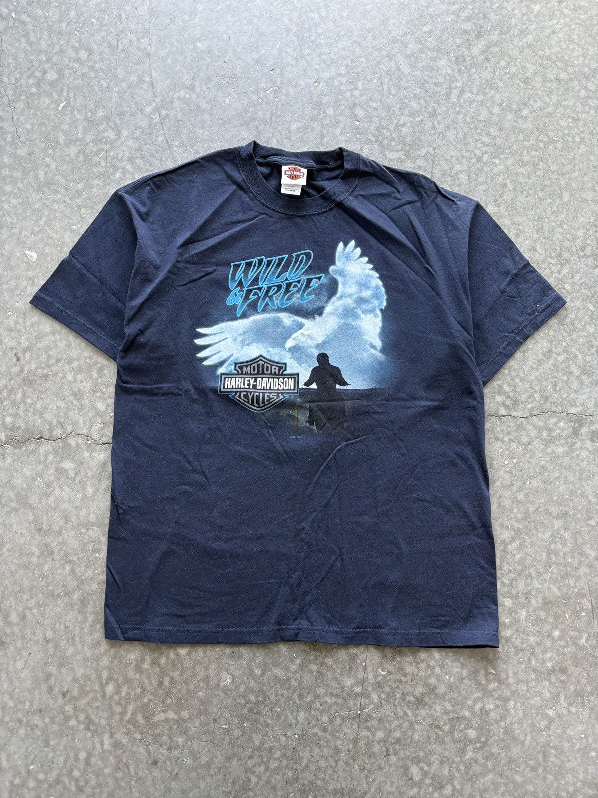 Harley Davidson Vintage Y2K Harley Davidson Saudi Arabia Graphic Tee Size US XL / EU 56 / 4 - 1 Thumbnail