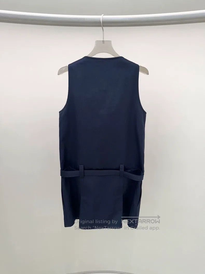 Miu Miu Miu Miu 38 Navy blue vest dress Size 37" - 2 Thumbnail