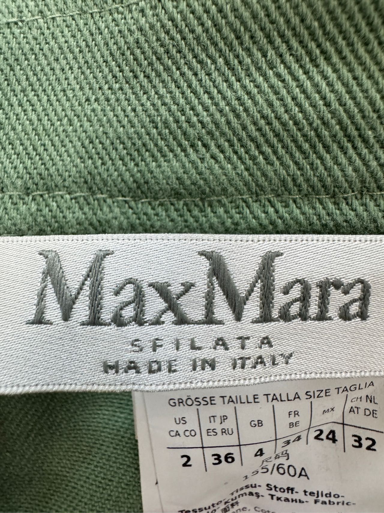 Max Mara Maxmara Mermaid Skirt K26WX Size 26" / US 2 / IT 38 - 5 Thumbnail