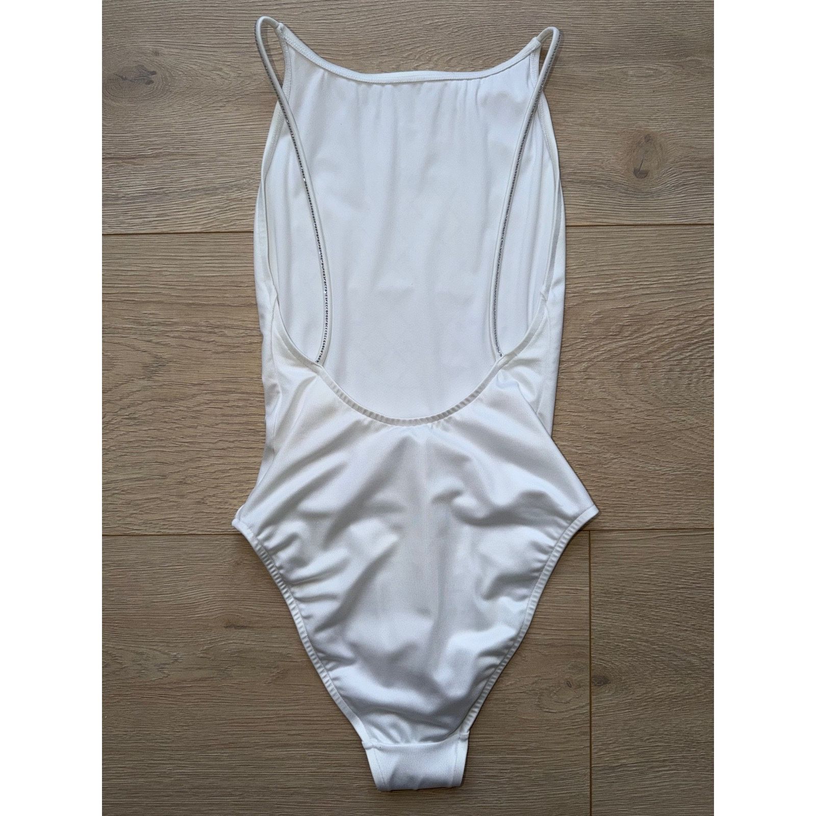 Chanel Logo One Piece Swimsuit Runway Bathingsuit 34 Size XXS / US 00 / IT 34 - 6 Thumbnail