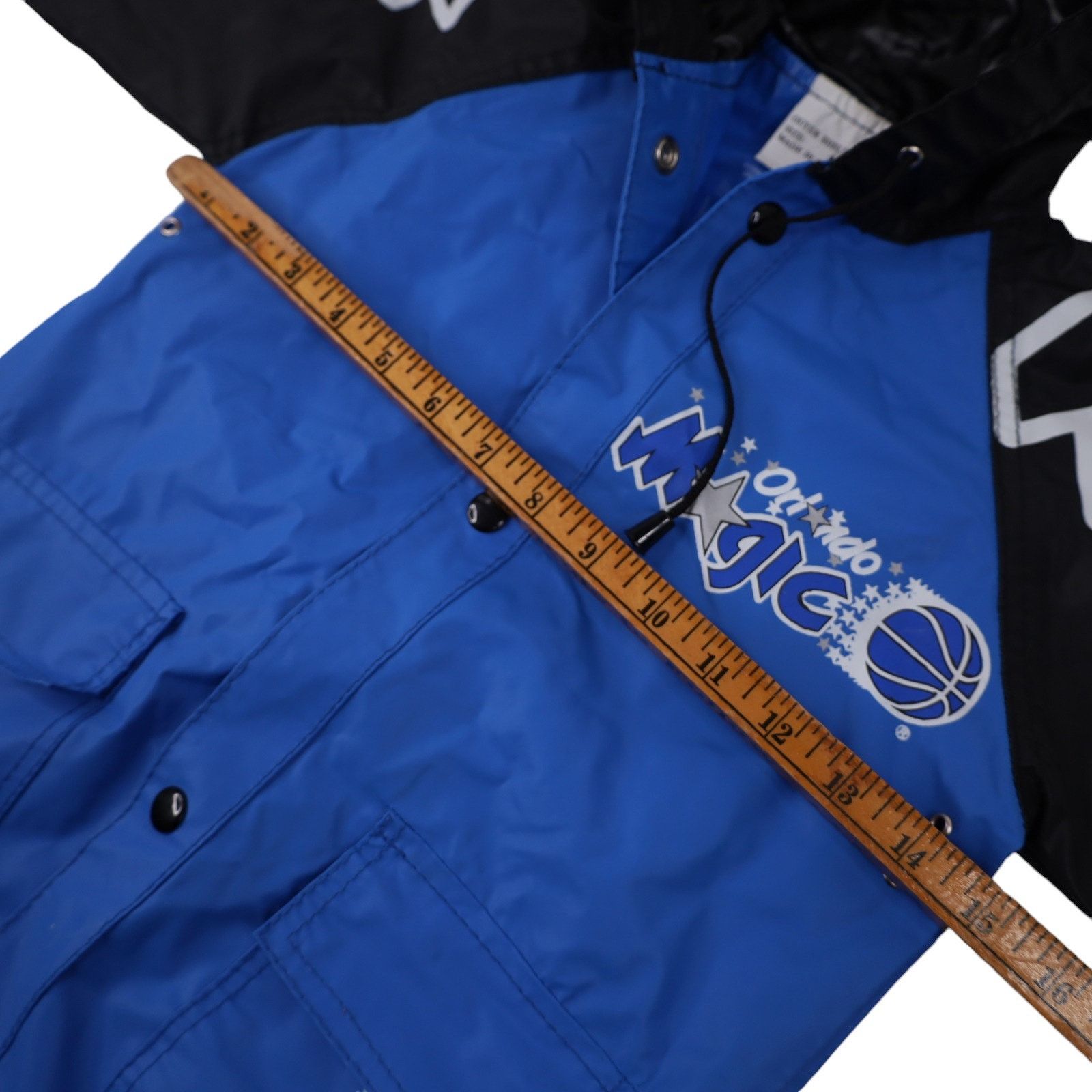 NBA × Vintage Vintage Orland Magic Basketball PVC Rain Jacket Size US XXS / EU 40 - 7 Thumbnail