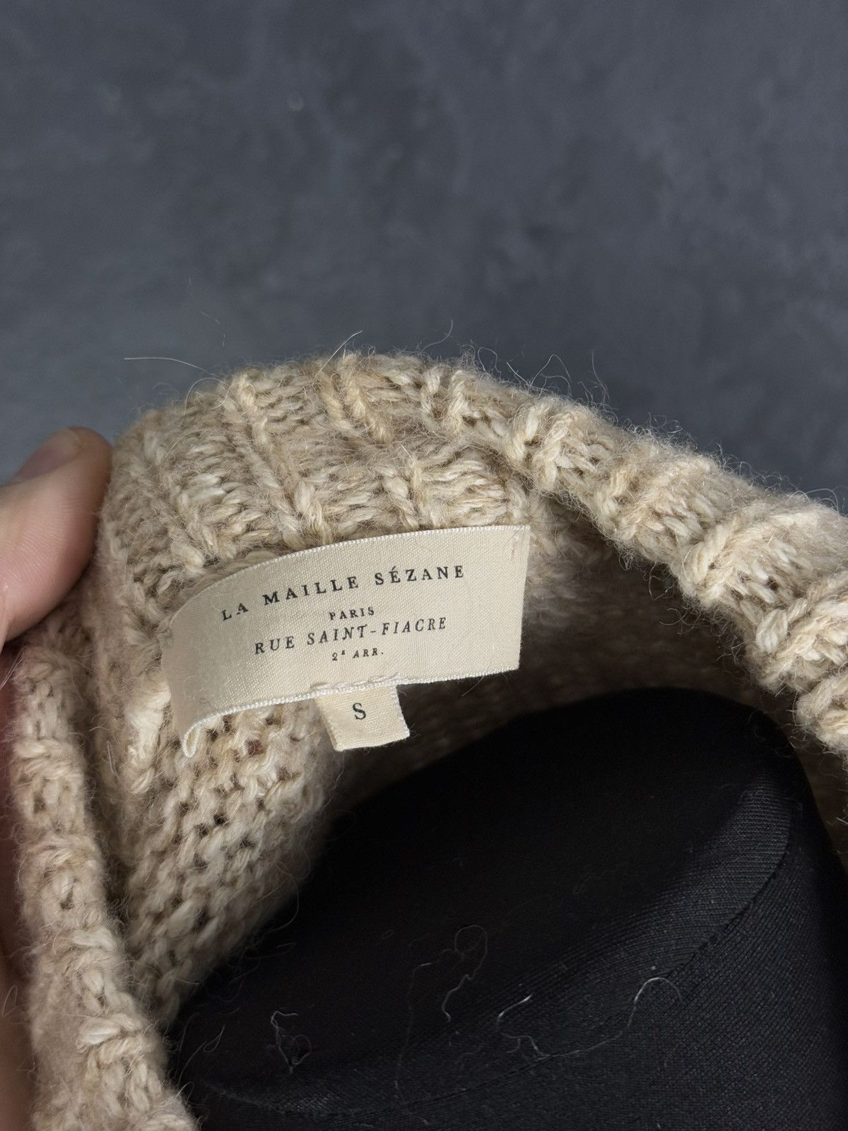 Sezane La Maille Sezane Colorblock Pattern Crew Neck Sweater Size S / US 4 / IT 40 - 7 Thumbnail
