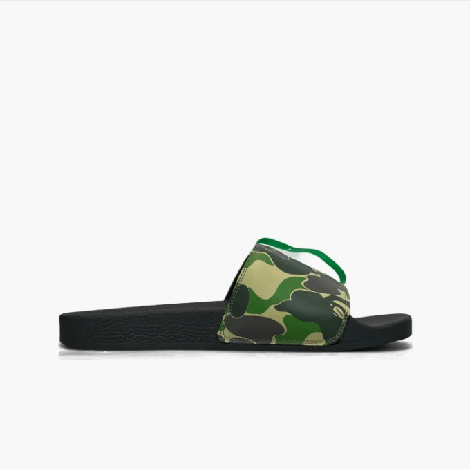 Bape ABATHINGAPE low cut slippers for men Size US 9.5 / EU 42-43 - 2 Thumbnail