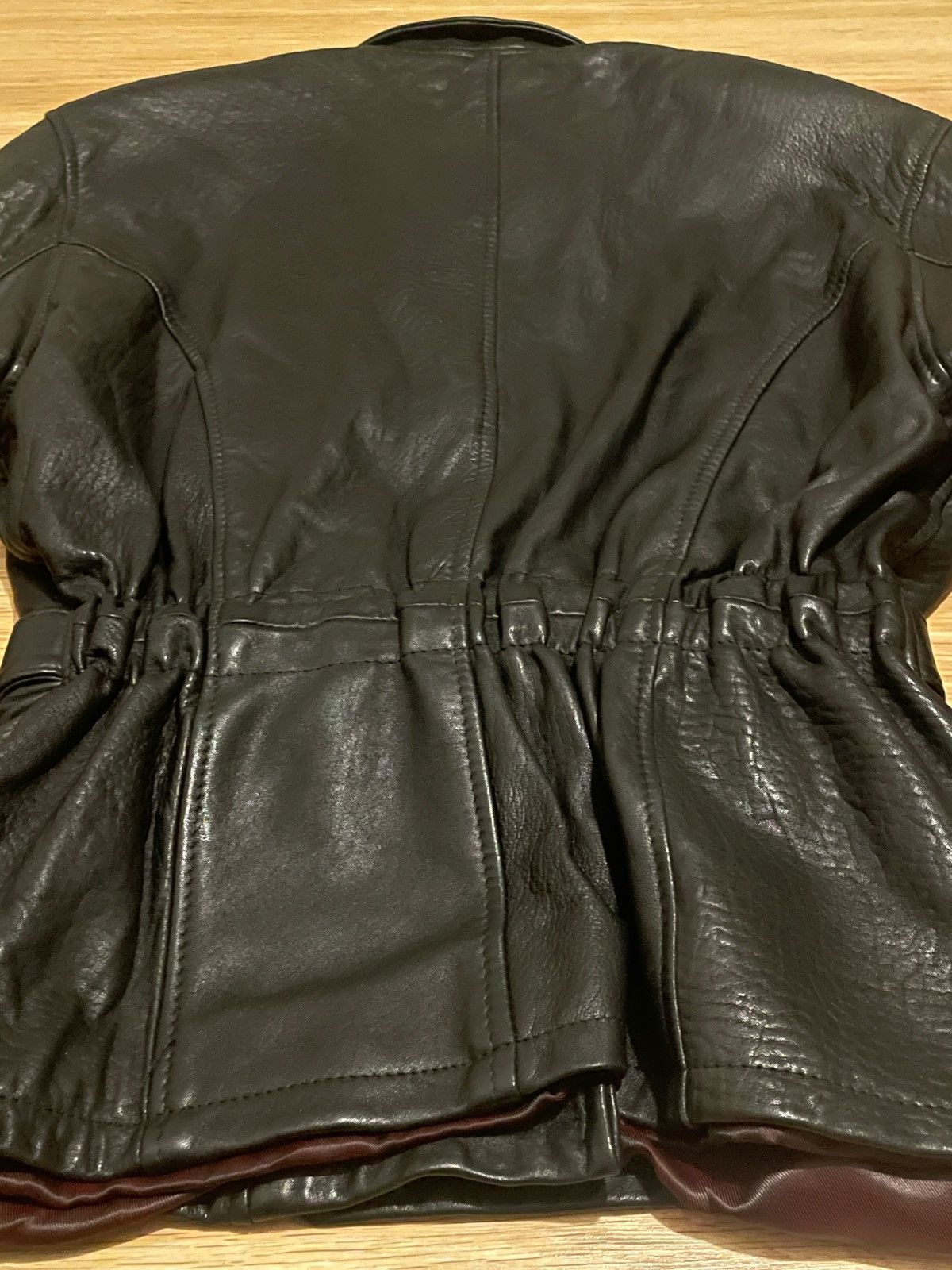 Vintage Vintage 1996 Dakota Leather Jacket 90s Waist Fit L Size L / US 10 / IT 46 - 19 Thumbnail