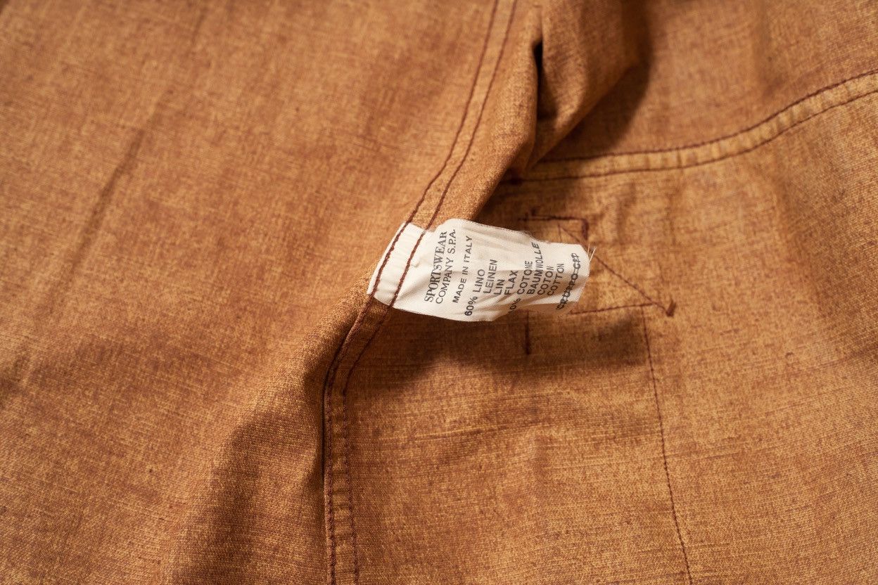 Boneville Boneville Vintage 80s Rare Linen Cotton Jacket Size US M / EU 48-50 / 2 - 8 Thumbnail