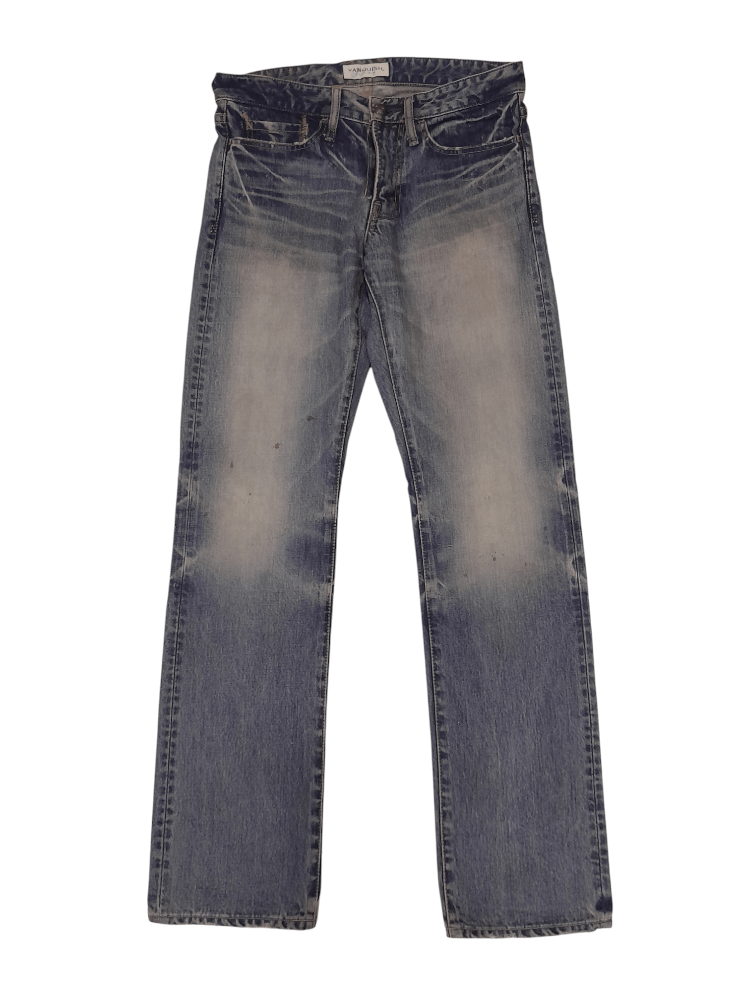 Hiroshi Fujiwara × Vanquish Vanquish Hiroshi Fujiwara Denim Special Wash (F463) Waist 31 Size US 31 - 6 Thumbnail