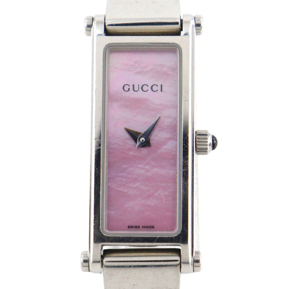 Gucci Gucci Gucci 1500L Stainless Steel Metal Quartz 1500L DUTY FREE for USA Size ONE SIZE - 1 Thumbnail