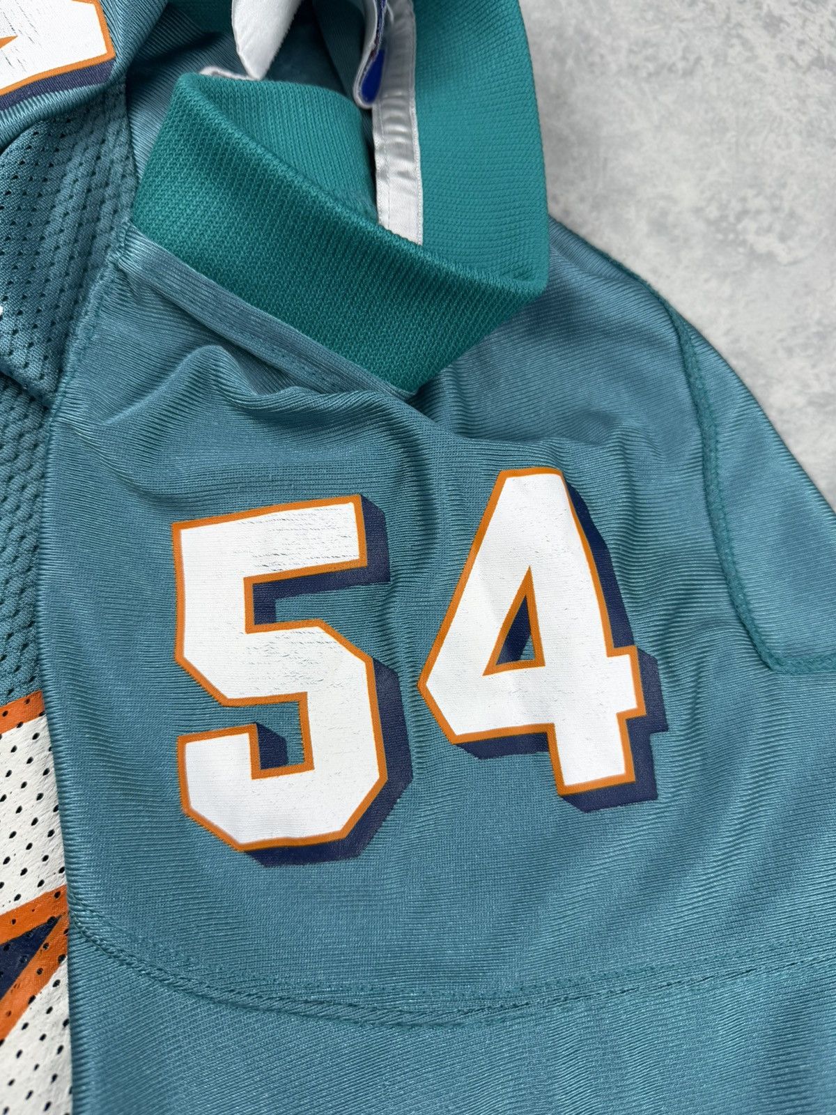 NFL Vintage Reebok Miami Dolphins #54 Thomas Zach NFL Jersey Size US M / EU 48-50 / 2 - 10 Thumbnail