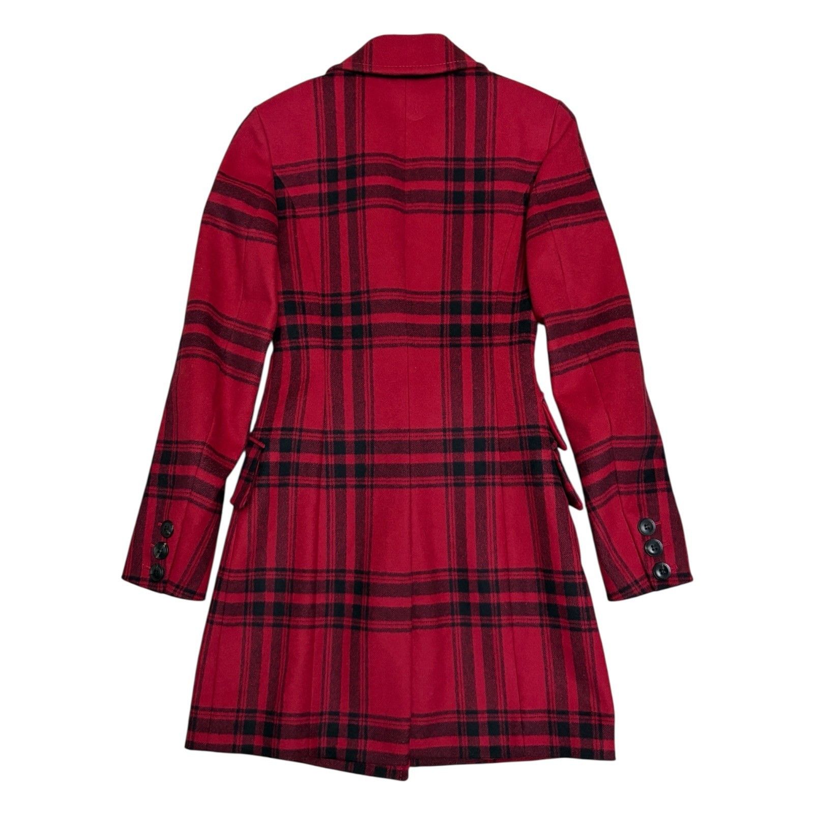 Karen Millen KAREN MILLEN Wool Cashmere Winter Long Trench Pea Coat 4 Size S / US 4 / IT 40 - 3 Thumbnail