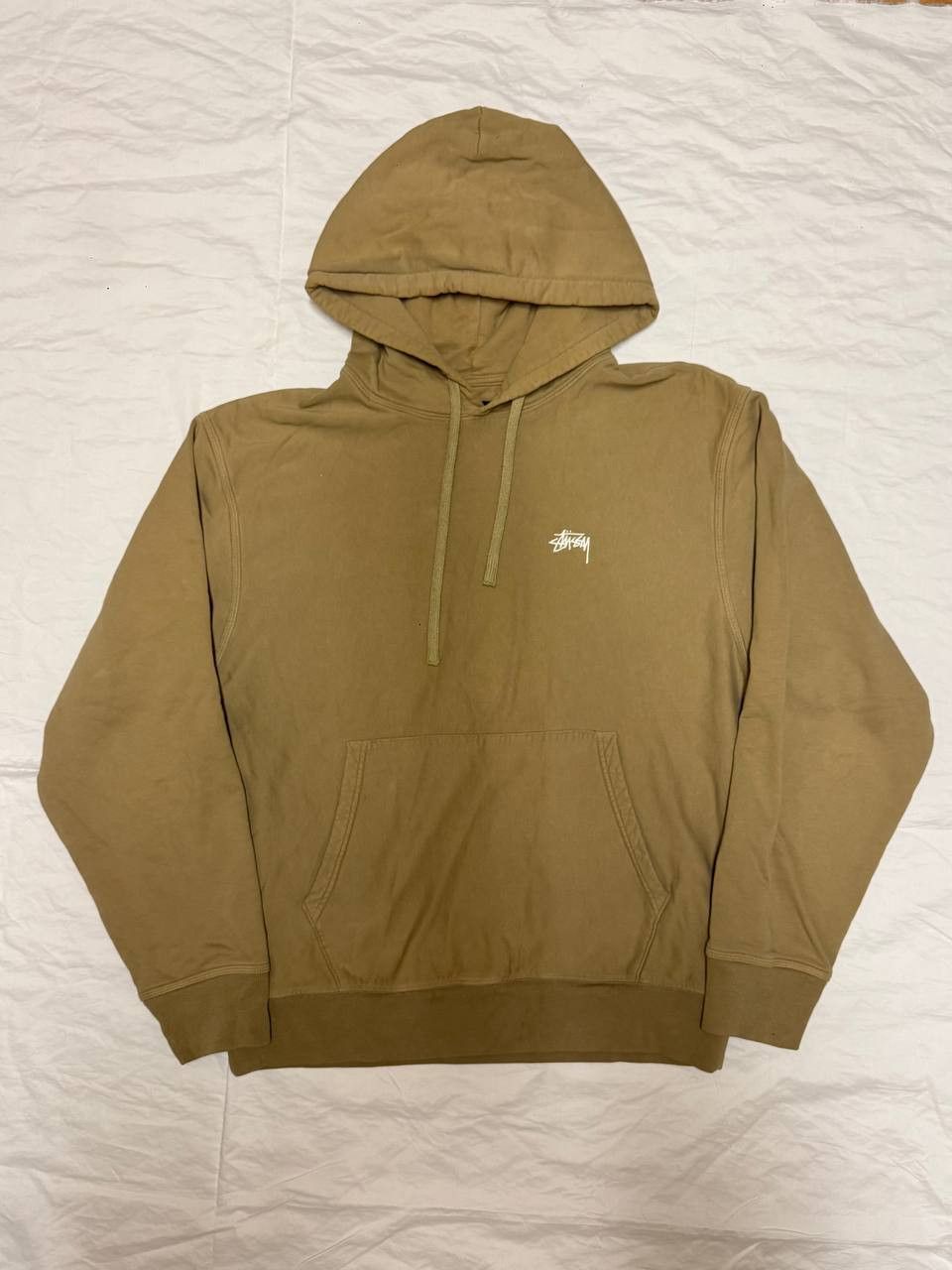 Stussy Stussy Tan Cotton Fleece Size US M / EU 48-50 / 2 - 1 Thumbnail