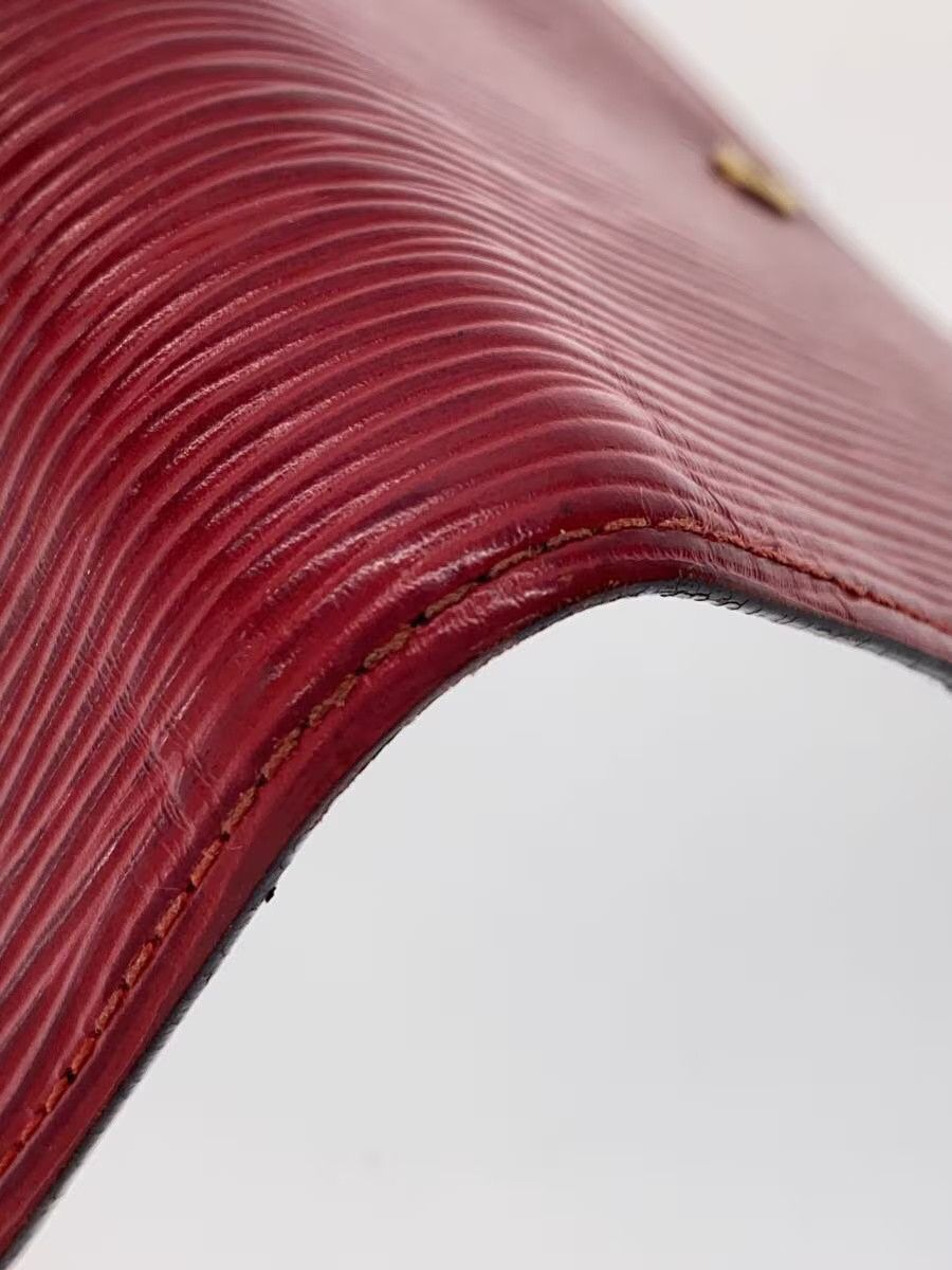 Louis Vuitton Louis Vuitton Epi Agenda PM Leather Red Size ONE SIZE - 6 Thumbnail