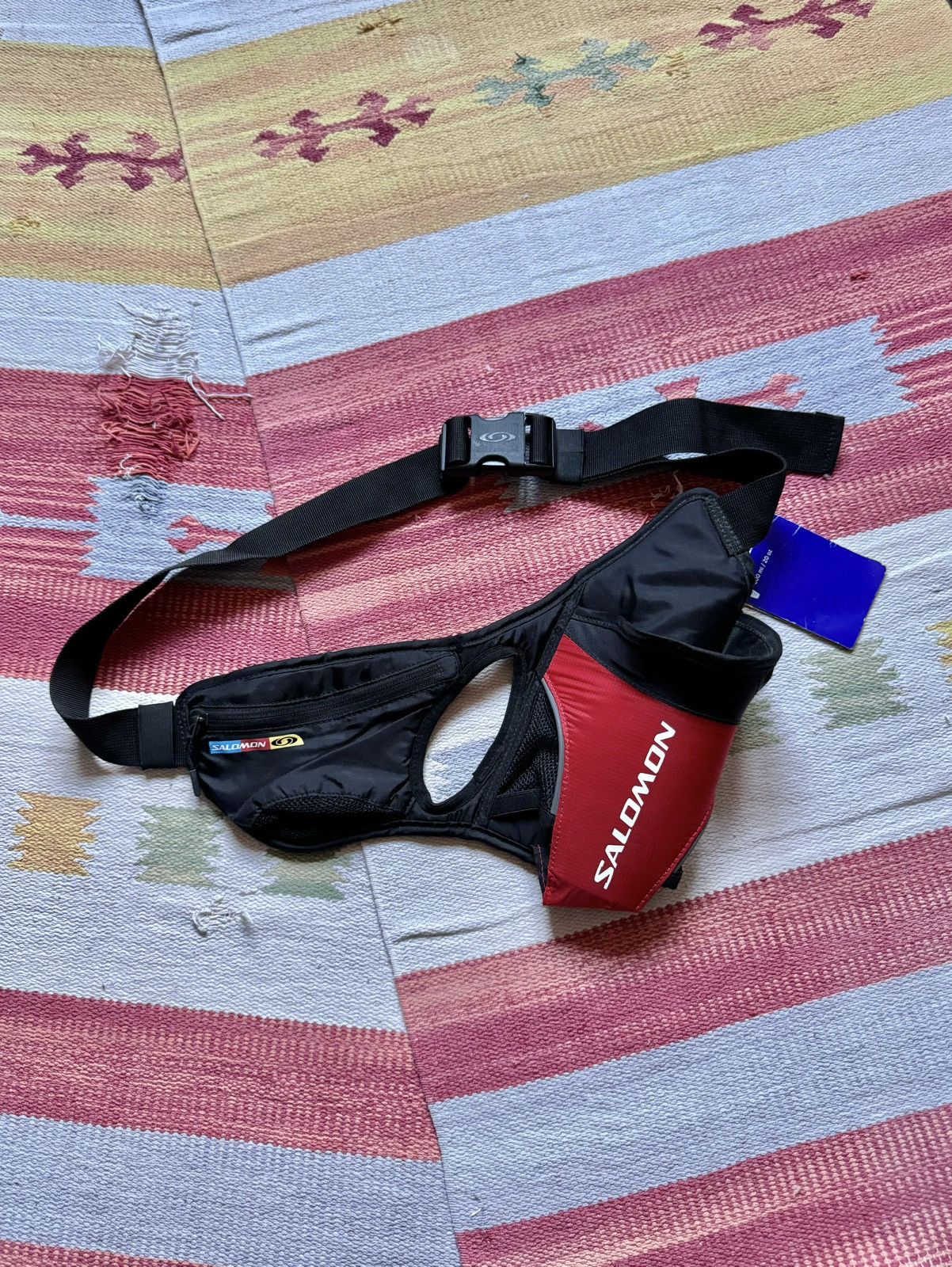 Vintage Vintage 00’s Salomon 2007 Outdoor Bottle Waist Bag Size ONE SIZE - 1 Thumbnail