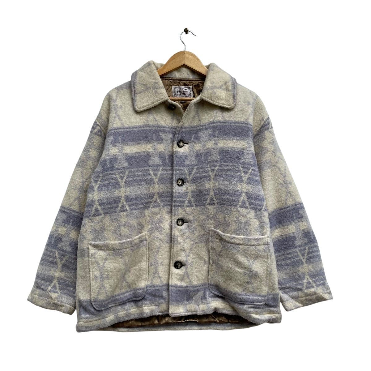 Native 💥Japanese Brand Collins Fashion Firenze Warm Jacket Size US M / EU 48-50 / 2 - 2 Thumbnail