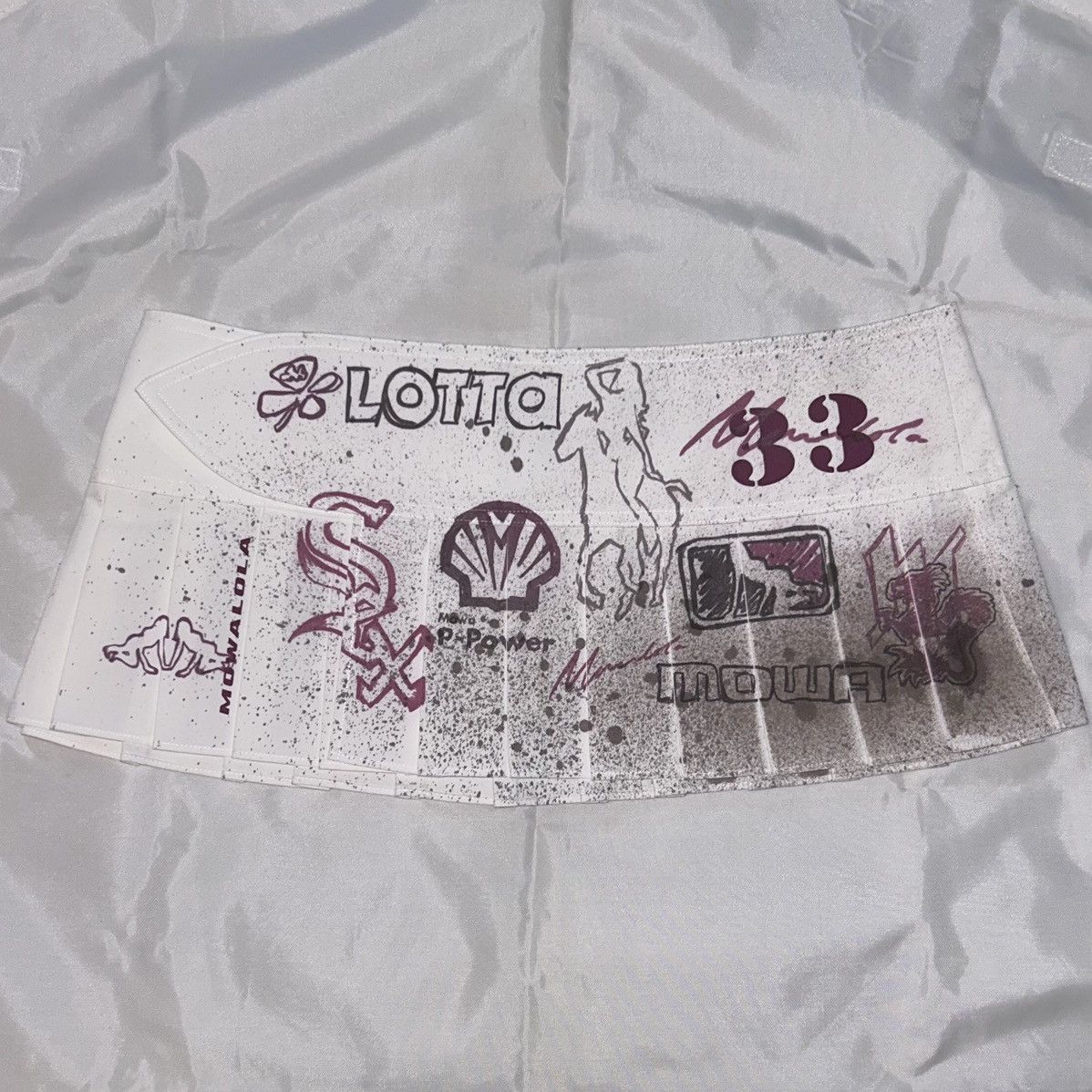 Mowalola Cactus Jack by Travis Scott x MOWALOLA Dirt BGC Skirt “Ash” Size 34" / US 12 / IT 48 - 1 Thumbnail