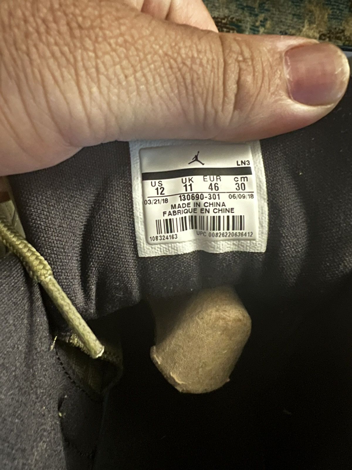 Jordan Brand Jordan 12 CP3 Size US 12 / EU 45 - 7 Thumbnail