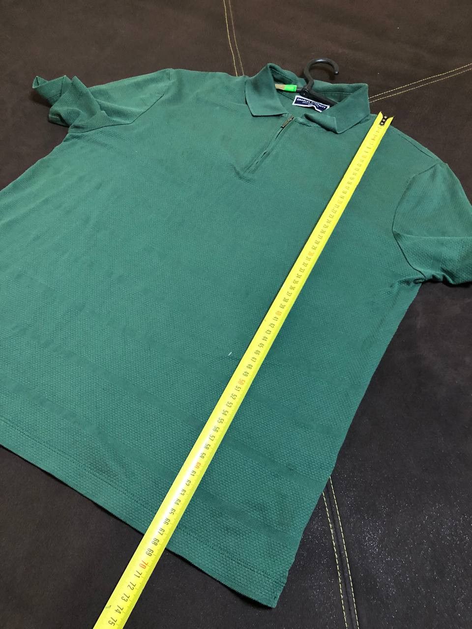 Charles Tyrwhitt Charles Tyrwhitt Mens Polo Shirt L Green Short Sleeved Size US L / EU 52-54 / 3 - 7 Thumbnail