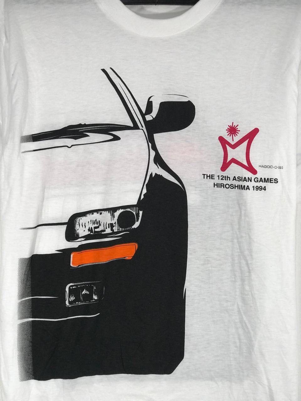 Vintage Vintage mazda 12th asian games hiroshima 1994 jdm rx7 Size US L / EU 52-54 / 3 - 3 Thumbnail
