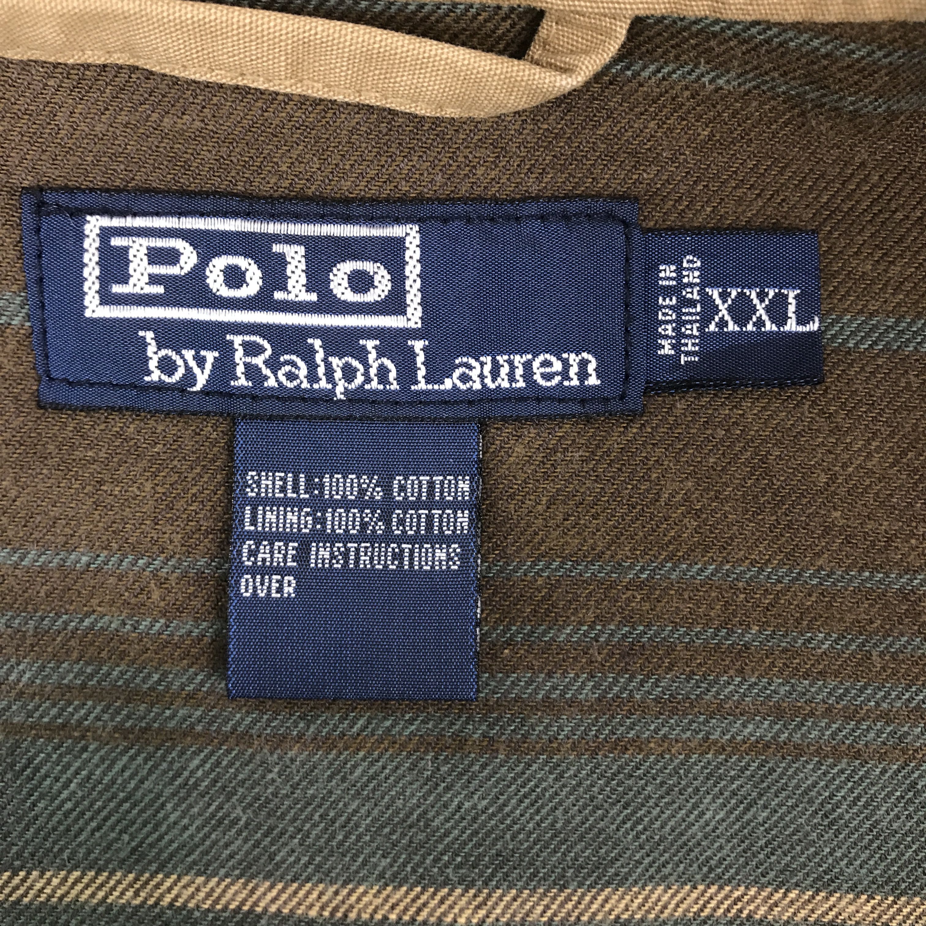Polo Ralph Lauren × Vintage POLO RALPH LAUREN ZIPPER JACKET Size US XXL / EU 58 / 5 - 13 Thumbnail