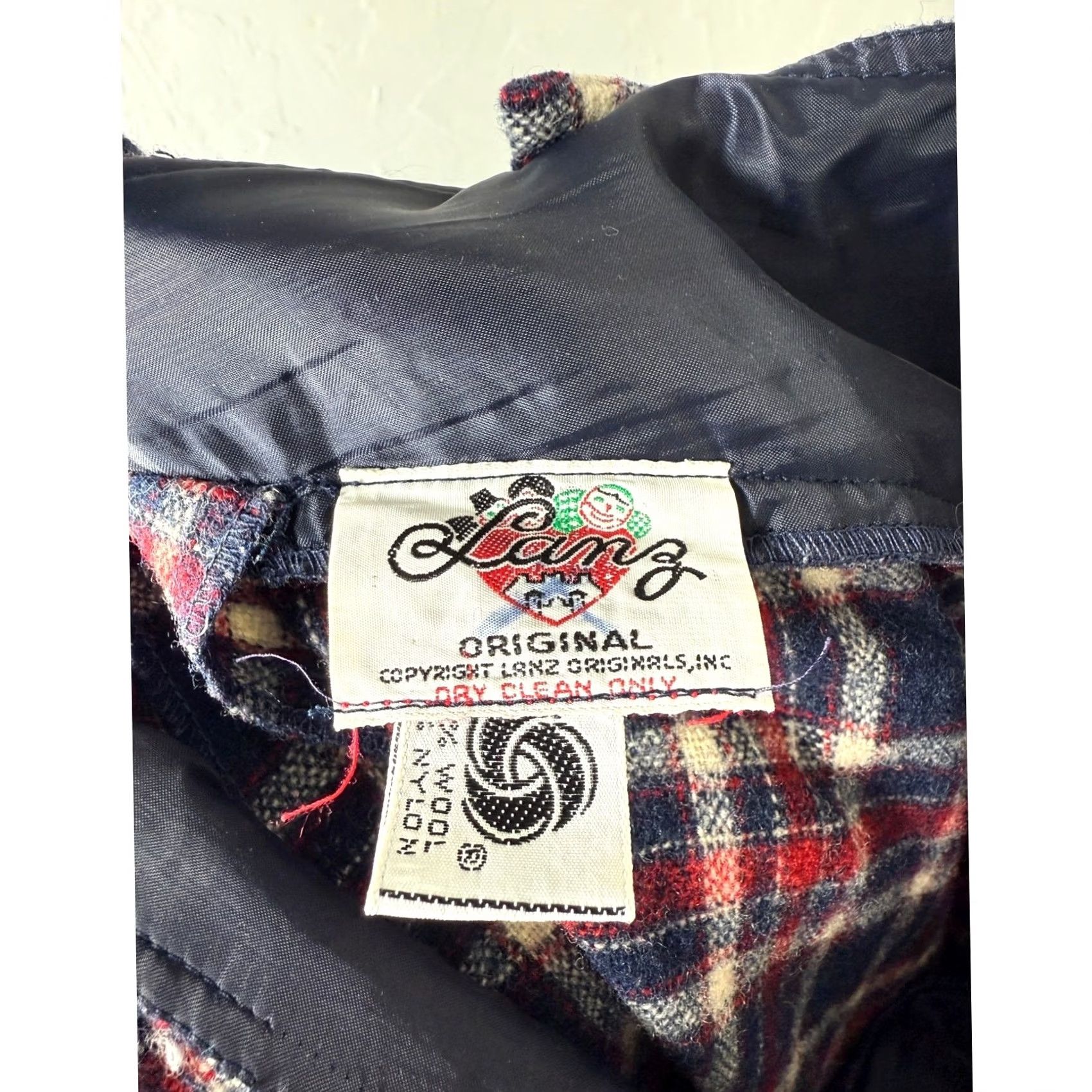 Vintage VINTAGE Lanz Originals Dress Wool Plaid Maxi Pockets Red 60s 70s Winter Ladies L Sleeveless Knit Square Neck Size L / US 10 / IT 46 - 7 Thumbnail
