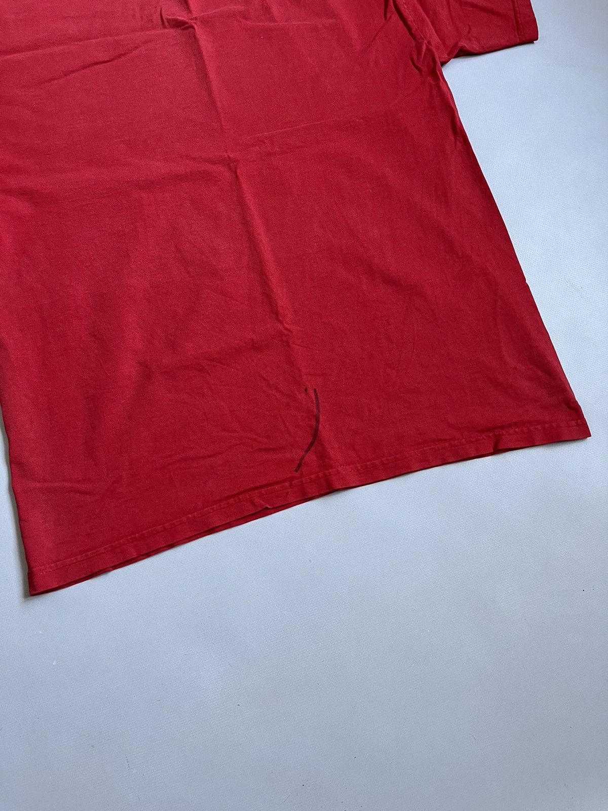 Mtv Vintage 2003 Jackass MTV Fruit Of The Loom Red Faded T-shirt Size US M / EU 48-50 / 2 - 14 Thumbnail