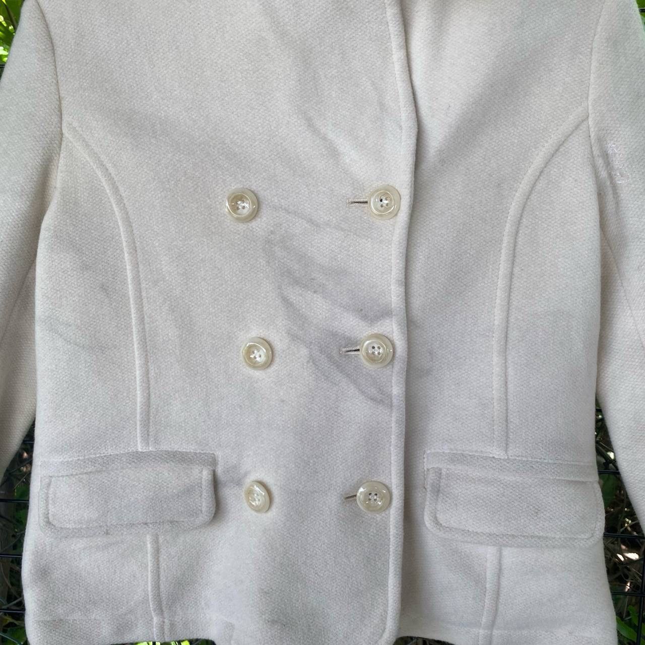Designer × Jil Stuart Designer Jill Stuart Angola Wool Coat Hoodie Size S / US 4 / IT 40 - 3 Thumbnail
