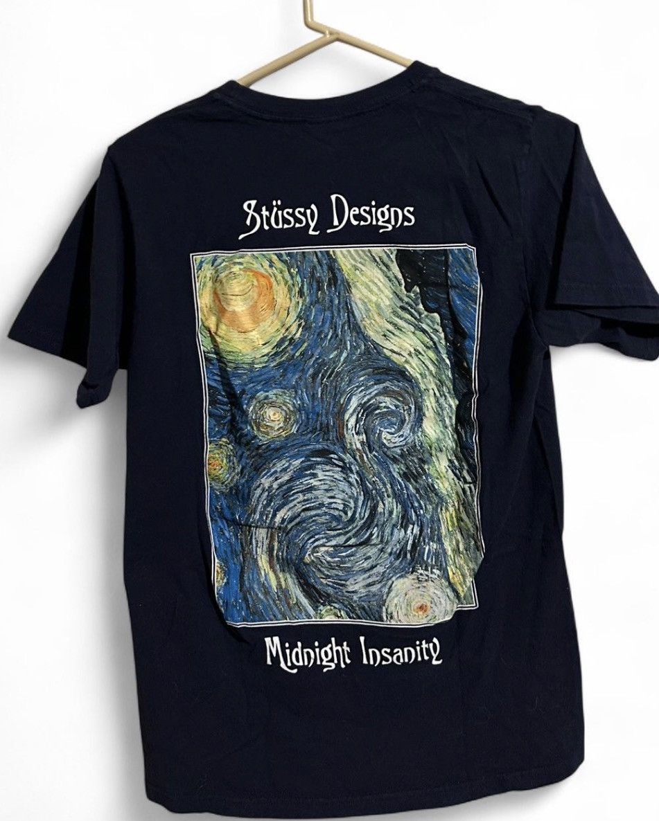 Stussy Stussy Midnight Insanity tee size small Size US S / EU 44-46 / 1 - 2 Thumbnail