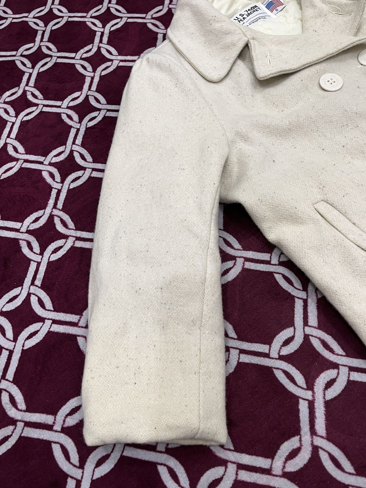 Schott Vintage Schott NYC US 740N Wool Pea Coat Jacket Size M / US 6-8 / IT 42-44 - 3 Thumbnail