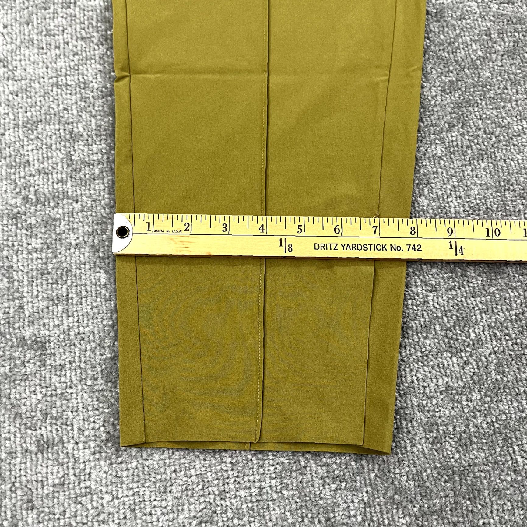 Athleta Athleta Pants Womens Size 10 Slim Gold Vienna Stretch Tapestry Pleated Solid Lifestyle Athleisure Size 32" / US 10 / IT 46 - 7 Thumbnail