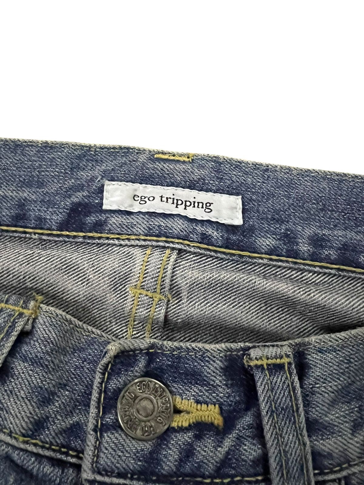 Japanese Brand Vintage Ego Tripping Distressed Punk Japan Size US 32 / EU 48 - 10 Thumbnail