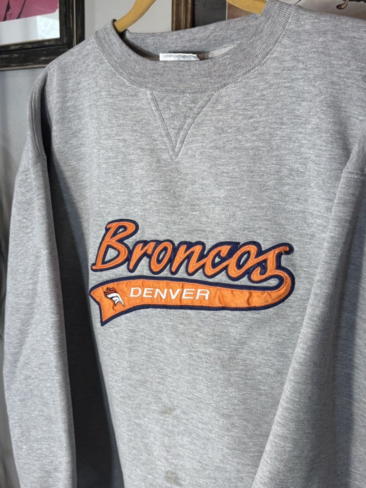 Puma Vintage Denver Broncos Sweatshirt Size US L / EU 52-54 / 3 - 3 Thumbnail
