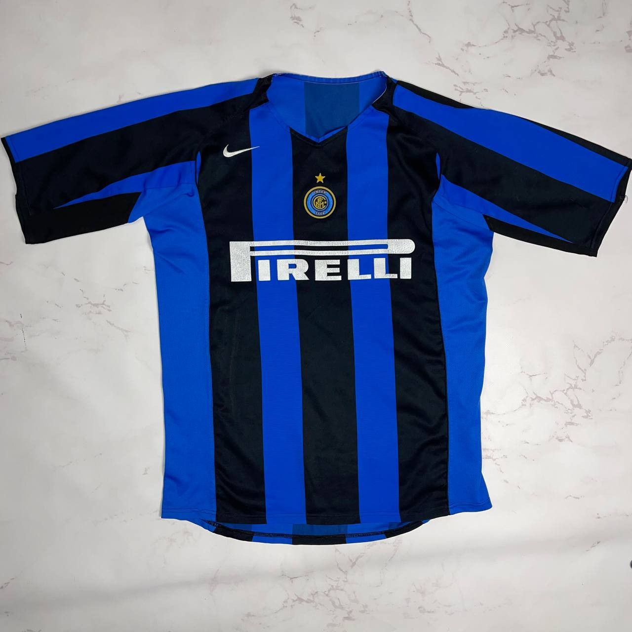 Nike Nike Inter Milan Home Football Soccer Jersey Size L Vintage Size US L / EU 52-54 / 3 - 1 Thumbnail