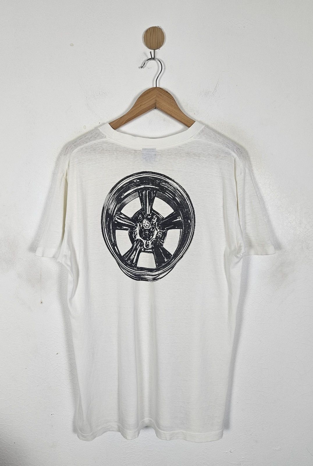 Hysteric Glamour Hysteric Glamour Wheel tee shirt Size US L / EU 52-54 / 3 - 1 Thumbnail