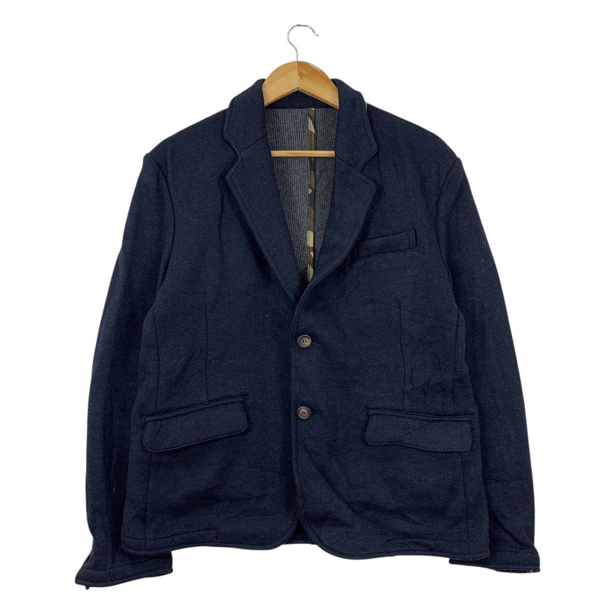 Japanese Brand INHERIT Japanese Brand Wool Blazer Coat Size US M / EU 48-50 / 2 - 1 Thumbnail