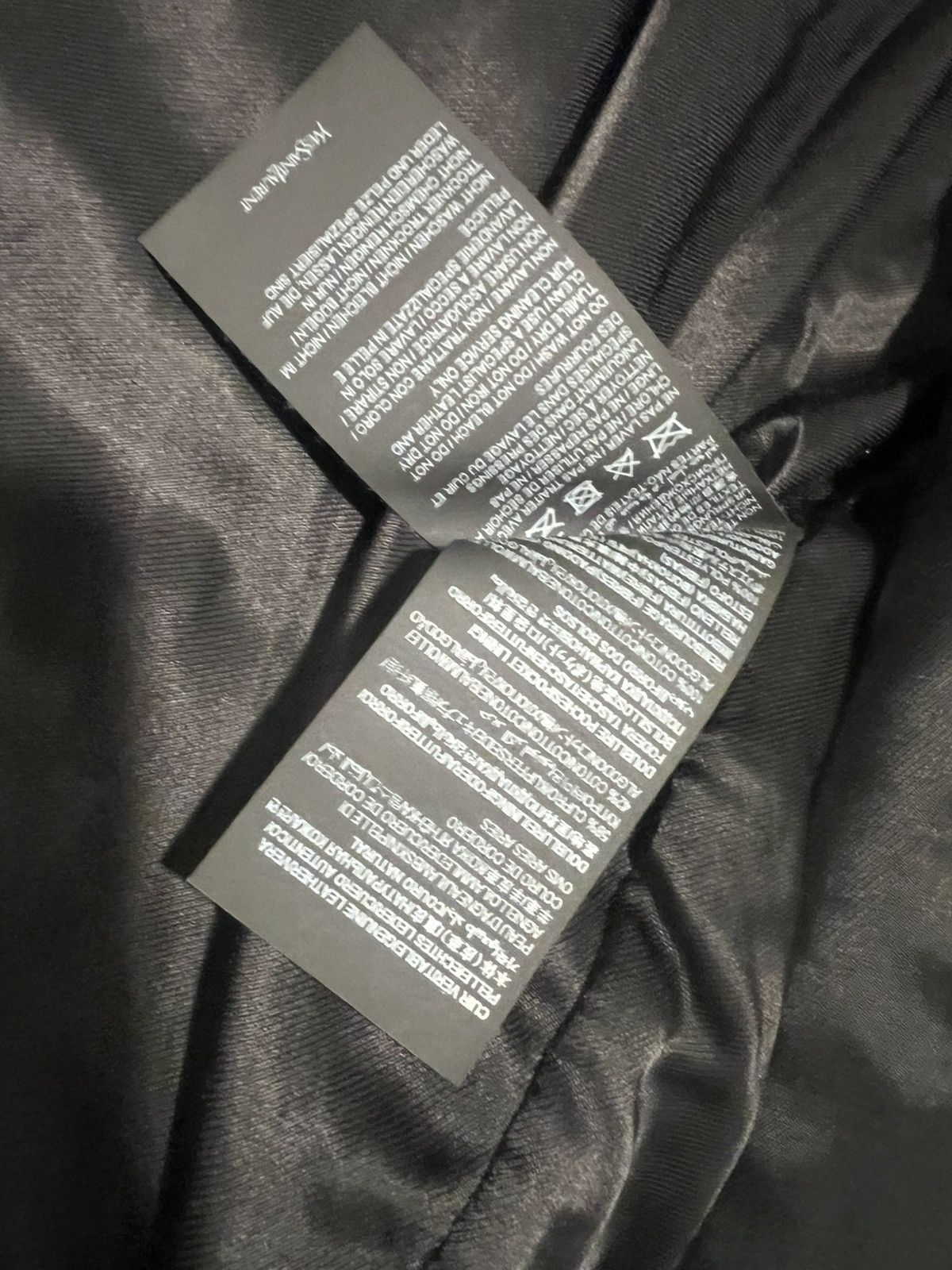 Saint Laurent Paris Saint laurent mens leather jacket 54/44. $6600 Size US L / EU 52-54 / 3 - 10 Thumbnail