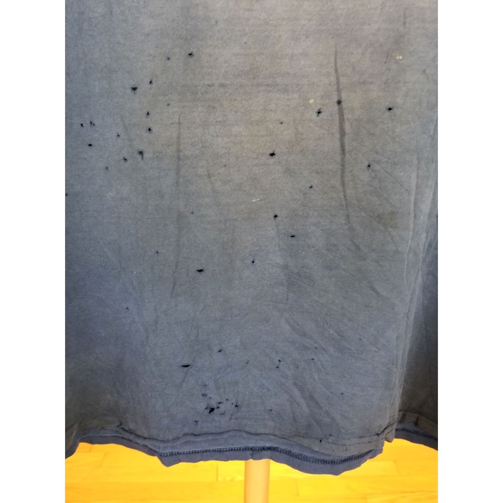 Vintage VINTAGE Y2K GRADIENT SUN FADED TRASHED DISTRESSED BLUE COTTON T-SHIRT SZ XLARGE Size US XL / EU 56 / 4 - 4 Thumbnail