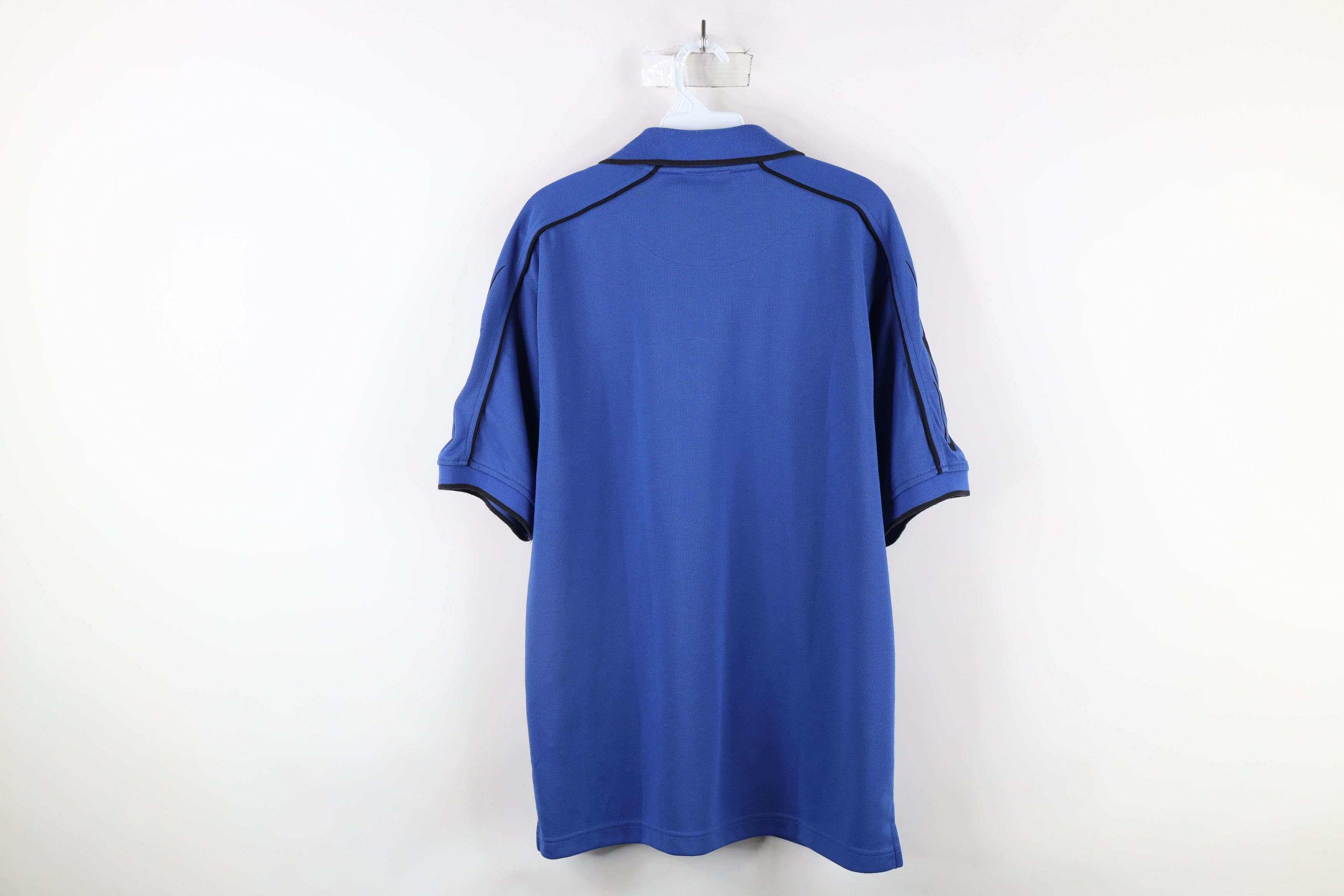 Vintage Vintage Ford Motor Co Mustang Collared Polo Shirt Blue Size US M / EU 48-50 / 2 - 9 Thumbnail