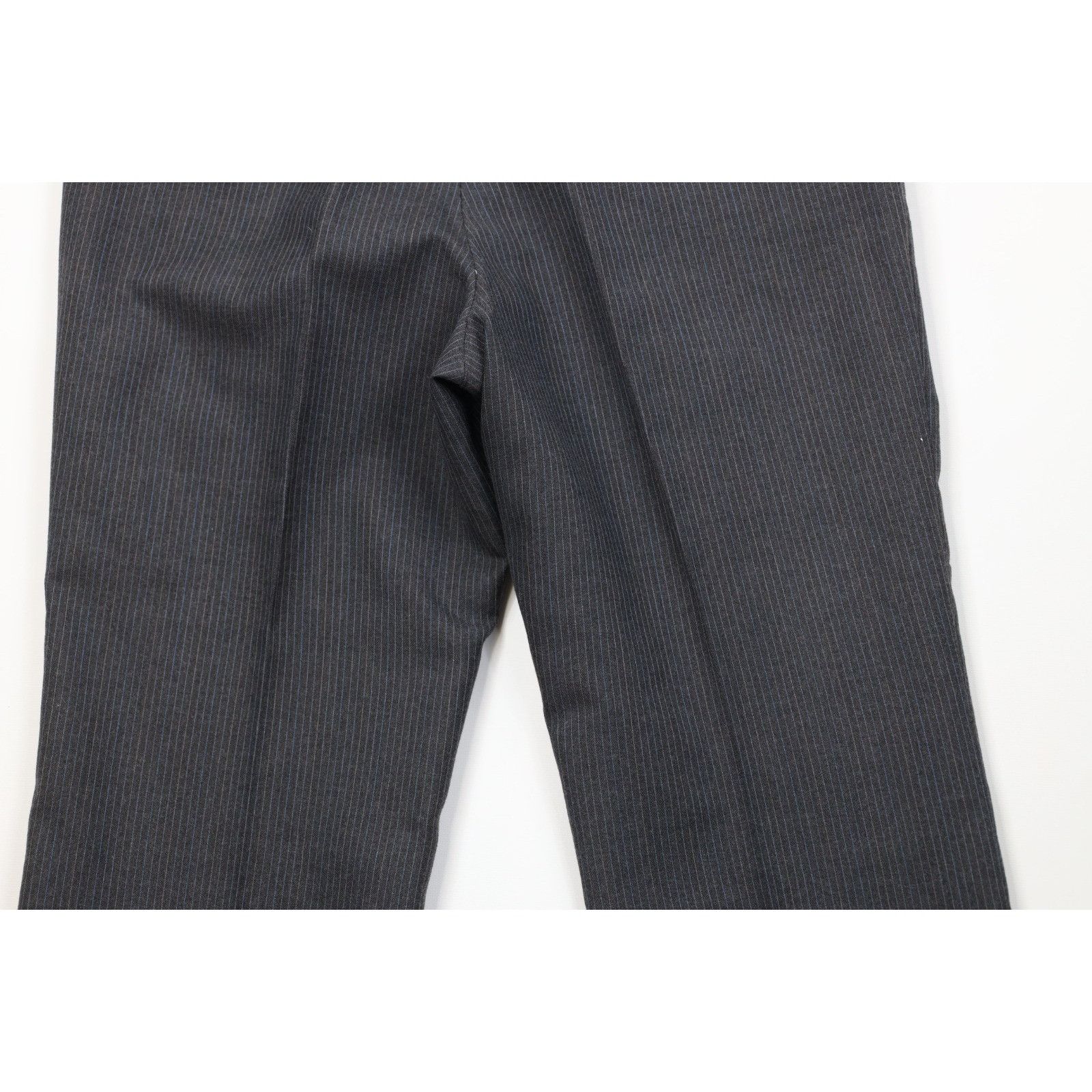 Vintage Vintage 70s Streetwear 2 Piece Wool Pinstriped Suit Wedding Size 42R - 21 Thumbnail