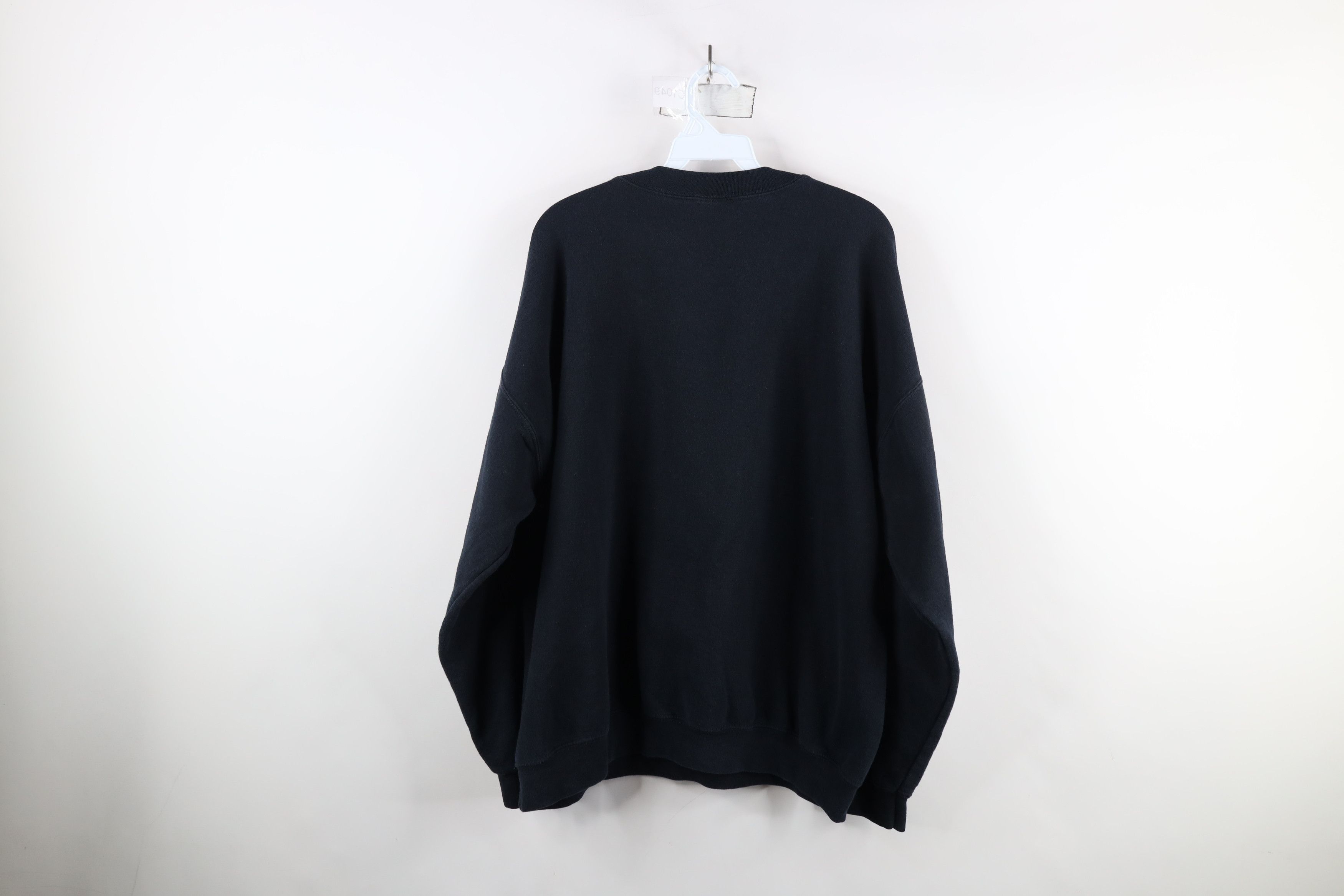 Vintage Vintage Charlotte Basketball Crewneck Sweatshirt Black Size US XL / EU 56 / 4 - 9 Thumbnail