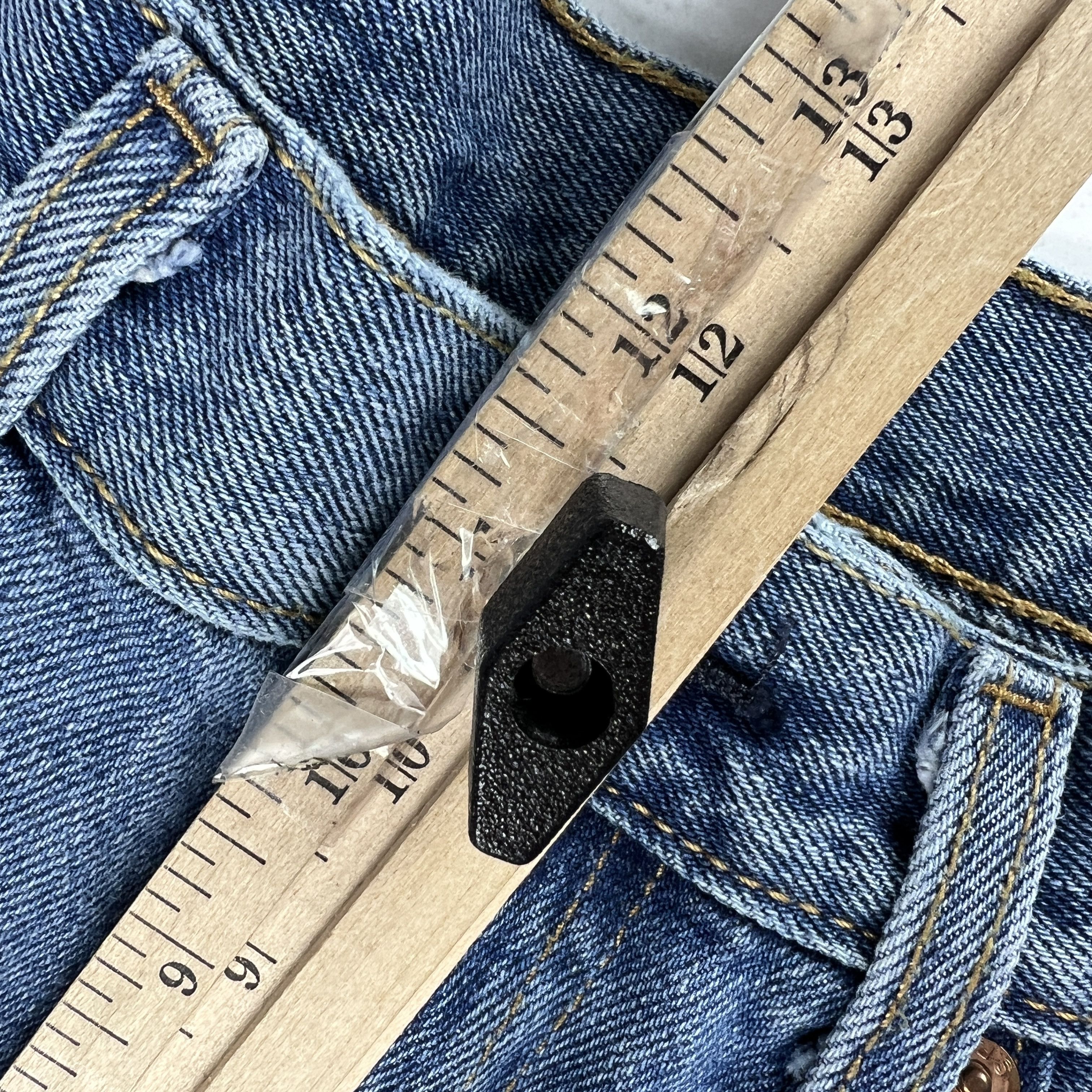 Levi's Levi's Jeans 550 Relaxed Blue Faded Cotton Denim Size US 34 / EU 50 - 21 Thumbnail