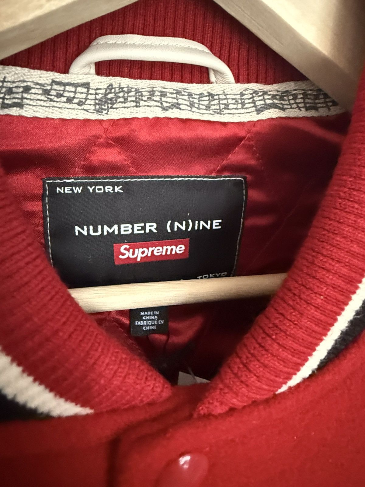 Supreme Supreme Number (N)ine Mickey Varsity Jacket Size US M / EU 48-50 / 2 - 3 Thumbnail