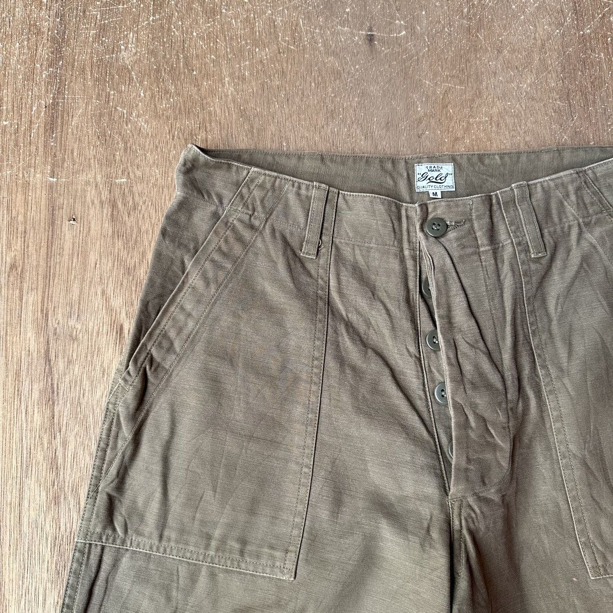 Japanese Brand VINTAGE GOLD JAPAN FATIGUE PANTS Size M Size US 31 - 9 Thumbnail