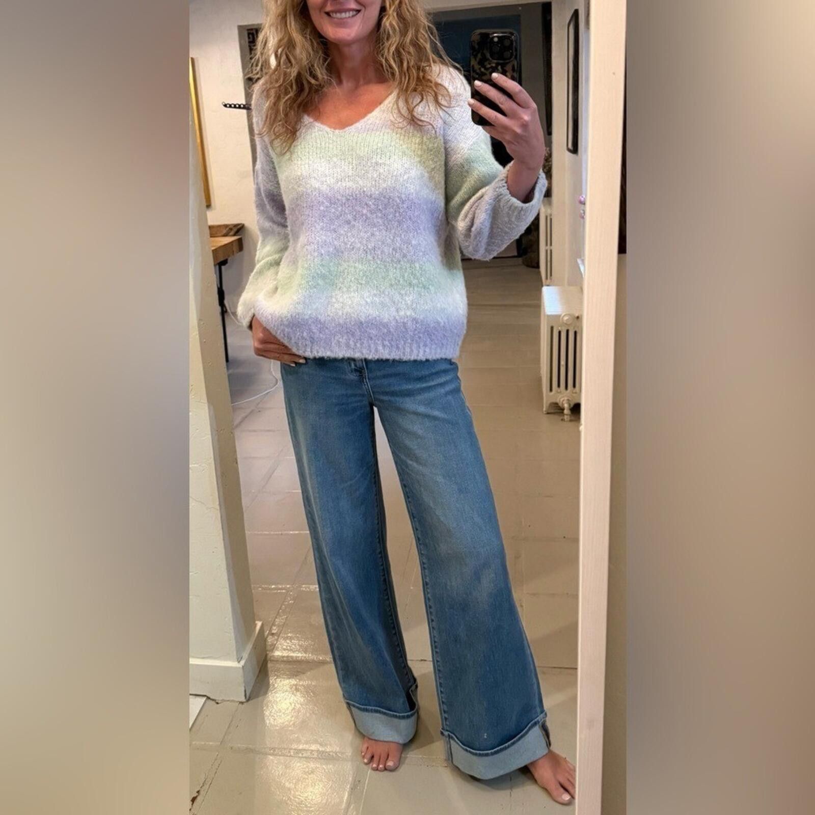 Other American Dreams Sophia Ombre Sweater L Denmark Italy Knit Size L / US 10 / IT 46 - 1 Thumbnail