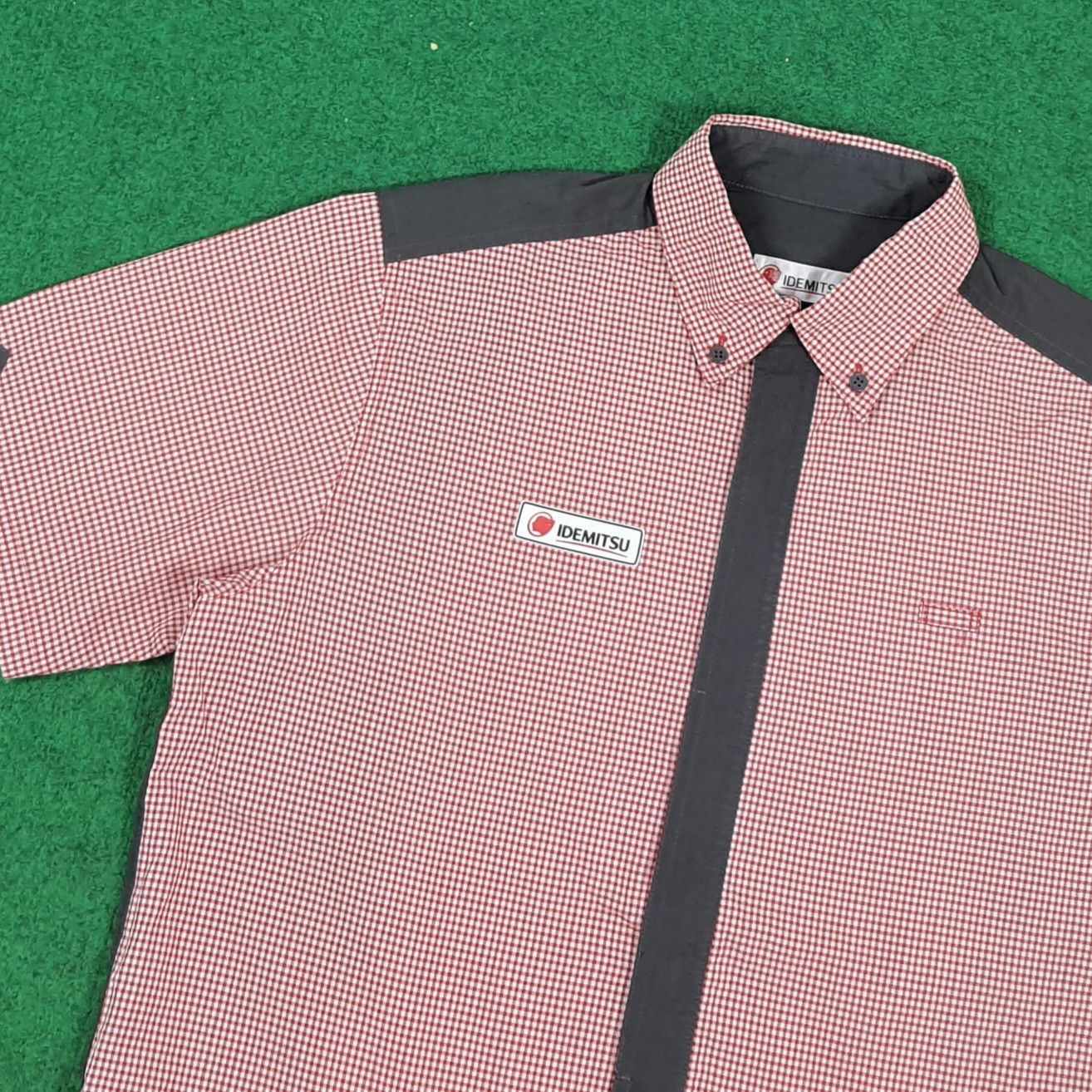 Japanese Brand Vintage IDEMITSU Petrol Company Staff Uniform Shirt C301N1 Size US L / EU 52-54 / 3 - 2 Thumbnail