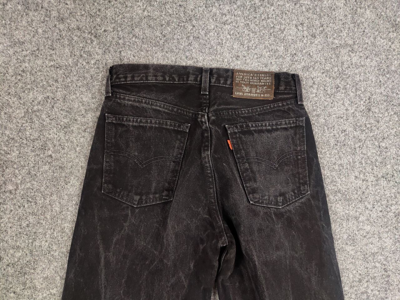 Levi's Vintage 90's Levis 615 fit Guide Faded Black Denim Jeans Size US 30 / EU 46 - 11 Thumbnail