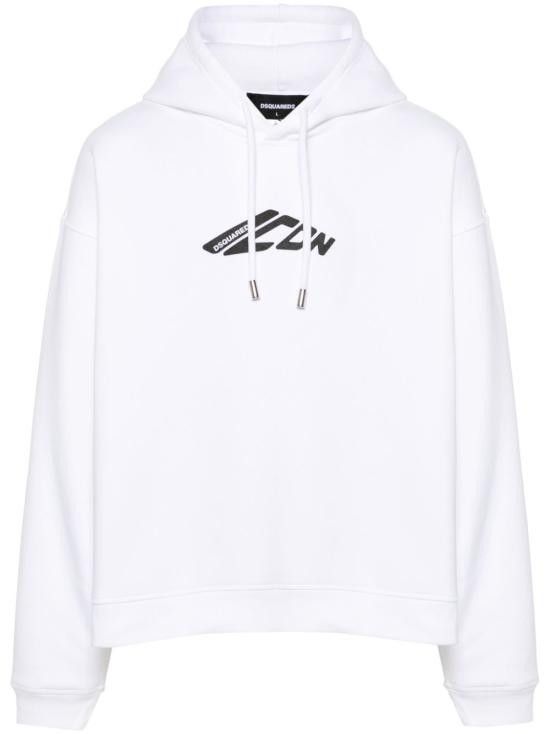 Dsquared2 DSQUARED2 Men Hoodies S79GU0137 D25007100 White Size US S / EU 44-46 / 1 - 1 Thumbnail