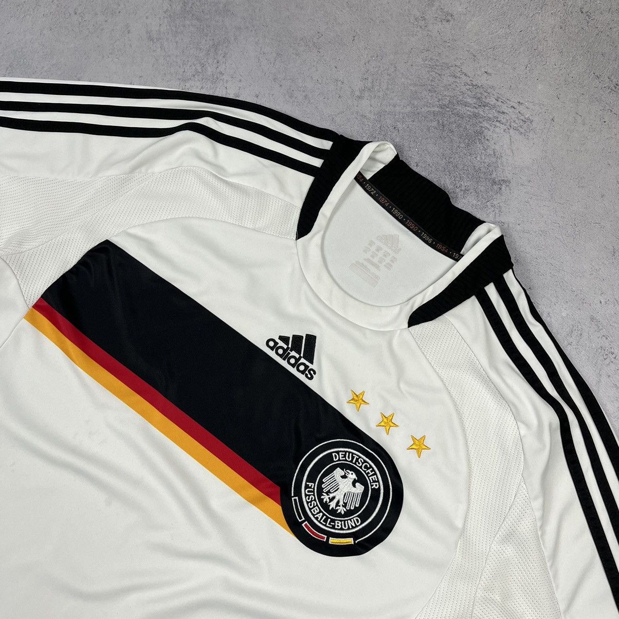 Adidas Vintage Adidas Germany home soccer jersey 2007/08 Size US XL / EU 56 / 4 - 4 Thumbnail